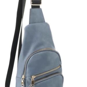 Stylish Blue Sling Bag